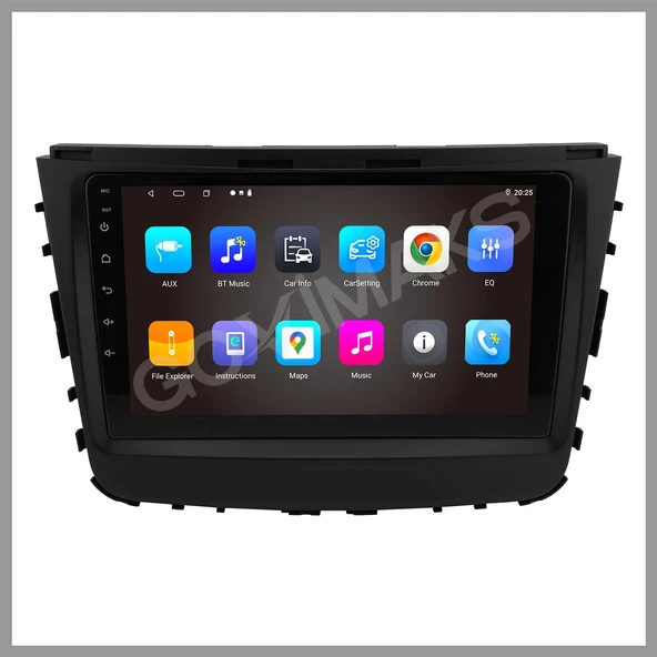 GOVİMAKS SSANYONG REXTON 8 GB RAM 128 GB HAFIZA ANDROID MULTIMEDIA TEYP - 7