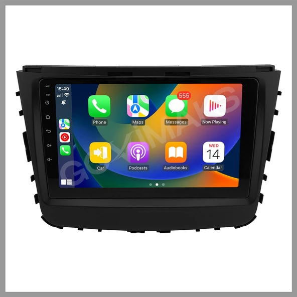 SSANYONG REXTON UYUMLU 6 GB RAM 128 GB HAFIZA ANDROID MULTIMEDIA TEYP ürün görseli 1