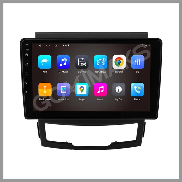 SSANGYONG KORANDO 2010-2013 UYUMLU 2 GB RAM 32 GB HAFIZA ANDROID MULTIMEDIA TEYP - Resim 9