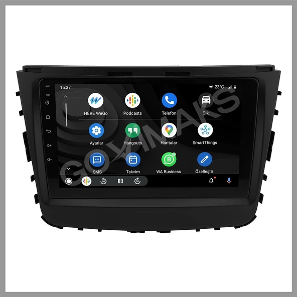 SSANYONG REXTON UYUMLU 6 GB RAM 128 GB HAFIZA ANDROID MULTIMEDIA TEYP - Resim 2