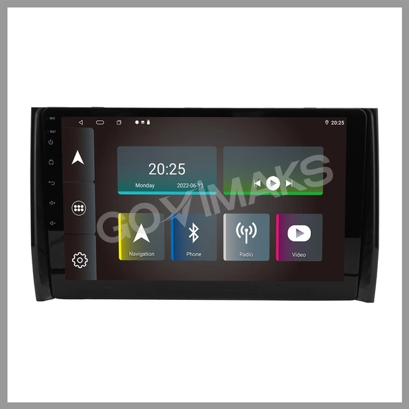 SKODA KODIAQ 2017-2019 UYUMLU 4 GB RAM 64 GB HAFIZA ANDROID MULTIMEDIA TEYP - Resim 9