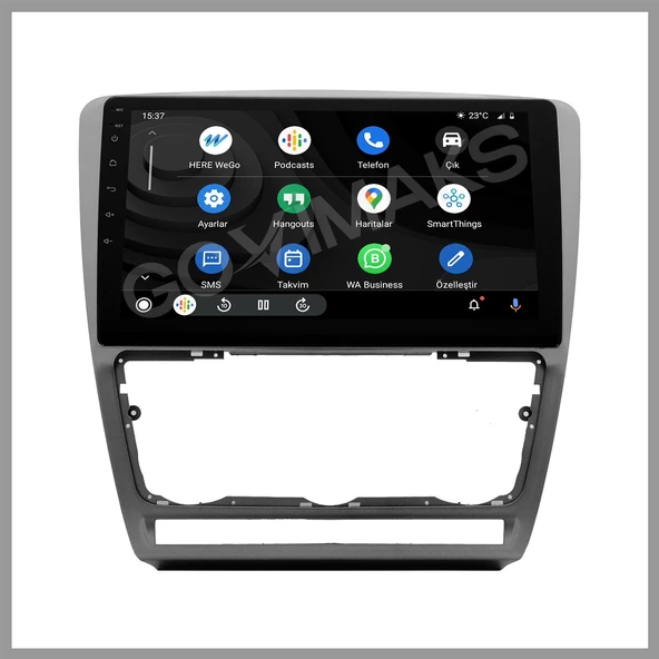 SKODA OCTAVİA 2005-2012 UYUMLU GRI 6 GB RAM 128 GB HAFIZA ANDROID MULTIMEDIA TEYP - Resim 2