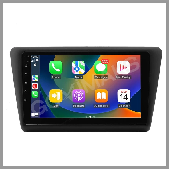 GOVİMAKS SKODA RAPİD 2013-2018 6 GB RAM 128 GB HAFIZA ANDROID MULTIMEDIA TEYP