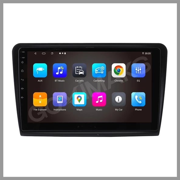 SKODA SUPER B 2009-2015 UYUMLU 6 GB RAM 128 GB HAFIZA ANDROID MULTIMEDIA TEYP - Resim 8