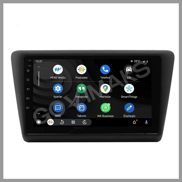 SKODA RAPİD 2013-2018 UYUMLU 4 GB RAM 64 GB HAFIZA ANDROID MULTIMEDIA TEYP - Resim 3