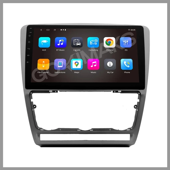 GOVİMAKS SKODA OCTAVİA 2005-2012 GRI 2 GB RAM 32 GB HAFIZA ANDROID MULTIMEDIA TEYP - 5