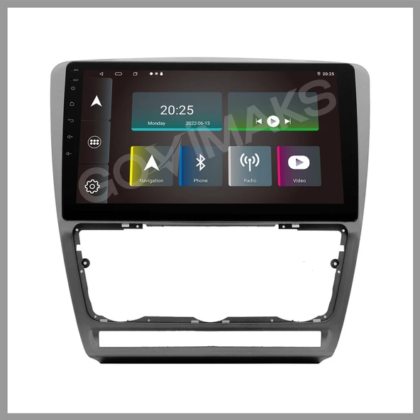 SKODA OCTAVİA 2005-2012 UYUMLU GRI  4GB RAM 64GB HAFIZA ANDROID MULTIMEDIA TEYP - Resim 8