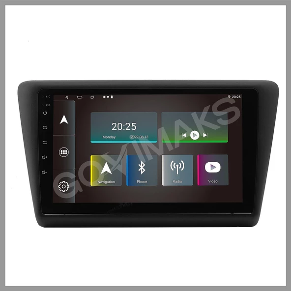 SKODA RAPİD 2013-2018 UYUMLU 4 GB RAM 64 GB HAFIZA ANDROID MULTIMEDIA TEYP - Resim 6