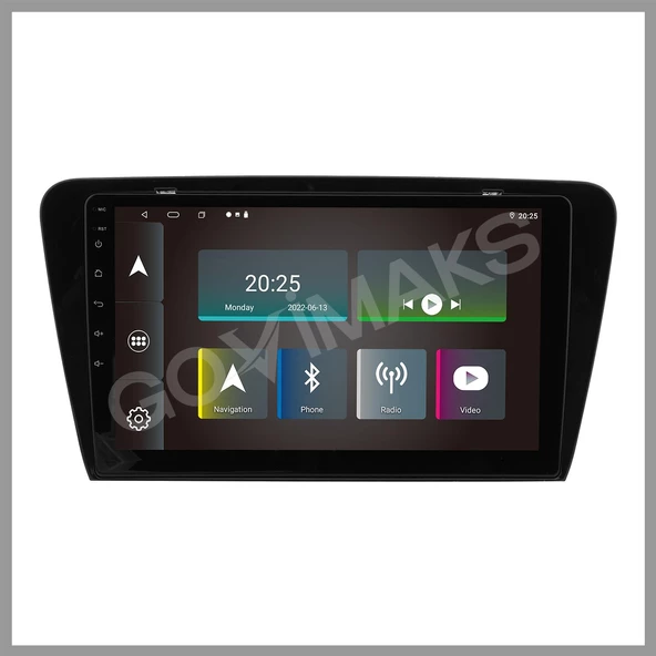 GOVİMAKS SKODA OCTAVİA 2013-2019 8 GB RAM 128 GB HAFIZA ANDROID MULTIMEDIA TEYP - 6