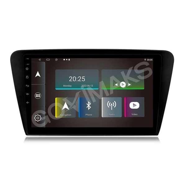 SKODA SUPER B 2015-2021 UYUMLU 8 GB RAM 128 GB HAFIZA ANDROID MULTIMEDIA TEYP - Resim 9