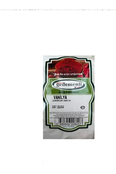 VANİLYA 200 GR