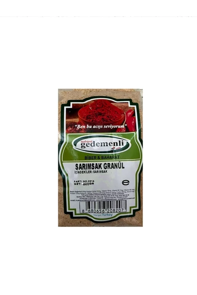 SARIMSAK GRANÜL 200 GR