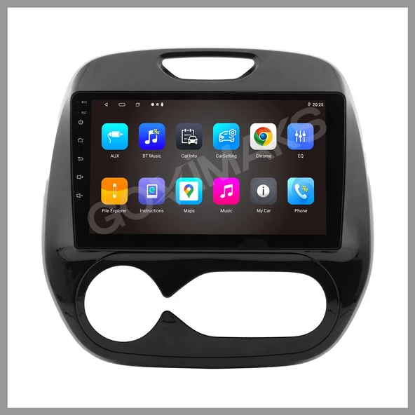 RENAULT CAPTUR DIJITAL 2013-2019 UYUMLU 8 GB RAM 128 GB HAFIZA ANDROID MULTIMEDIA TEYP - Resim 9