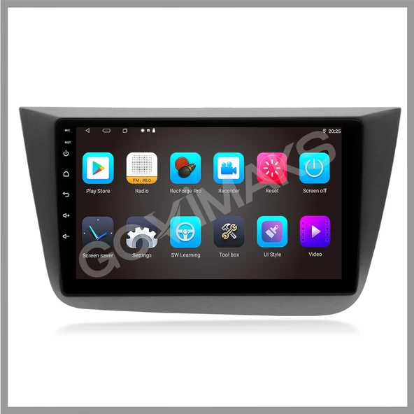 SEAT ALTEA 2004-2014 UYUMLU 4 GB RAM 64 GB HAFIZA ANDROID MULTIMEDIA TEYP - Resim 3