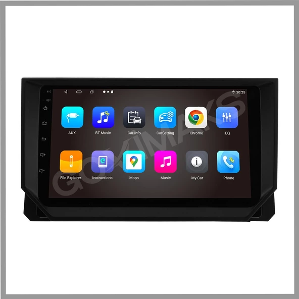 SEAT IBIZA 2016-2019 UYUMLU 6 GB RAM 128 GB HAFIZA ANDROID MULTIMEDIA TEYP - Resim 6