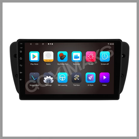 SEAT IBIZA 2008-2015 UYUMLU 6 GB RAM 128 GB HAFIZA ANDROID MULTIMEDIA TEYP - Resim 6