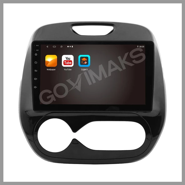 GOVİMAKS RENAULT CAPTUR DIJITAL 2013-2019 6 GB RAM 128 GB HAFIZA ANDROID MULTIMEDIA TEYP - 6
