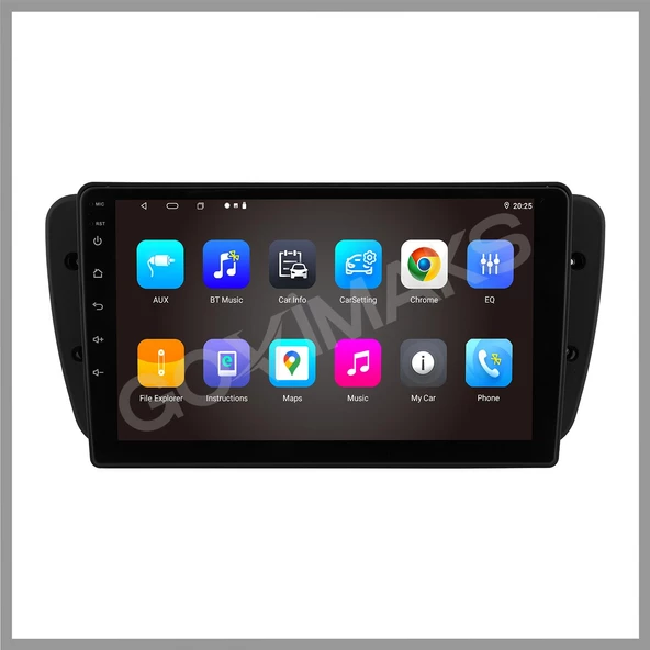 SEAT IBIZA 2008-2015 UYUMLU 6 GB RAM 128 GB HAFIZA ANDROID MULTIMEDIA TEYP - Resim 3