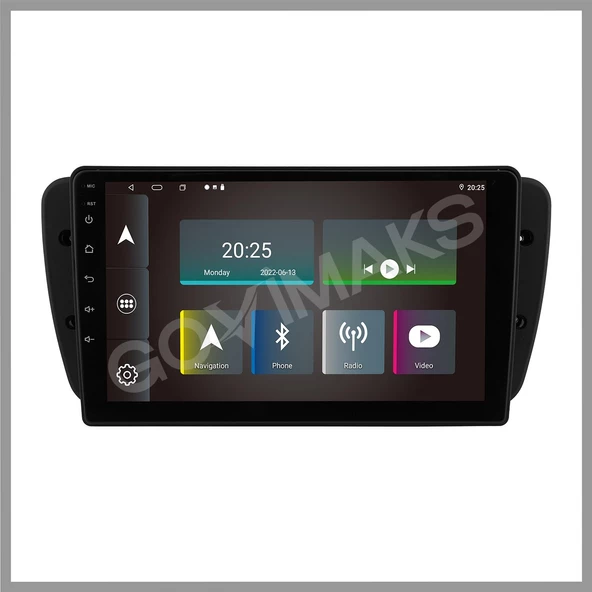 SEAT IBIZA 2008-2015 UYUMLU 6 GB RAM 128 GB HAFIZA ANDROID MULTIMEDIA TEYP - Resim 8