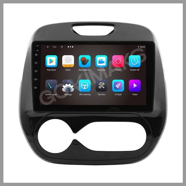 RENAULT CAPTUR DIJITAL 2013-2019 UYUMLU 8 GB RAM 128 GB HAFIZA ANDROID MULTIMEDIA TEYP - Resim 4