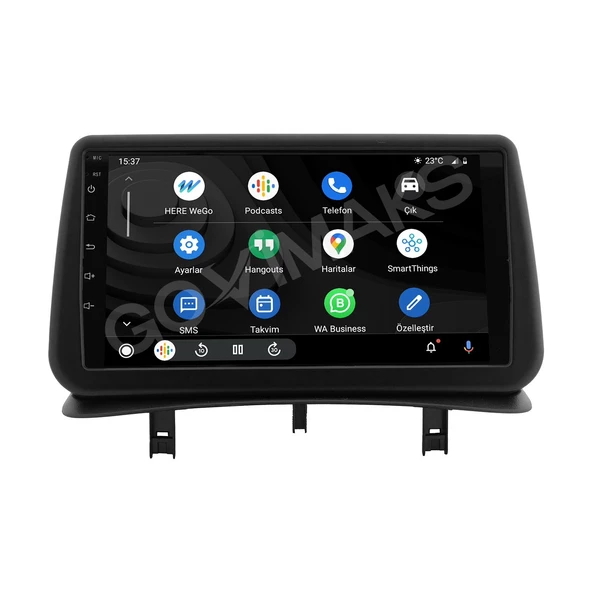 GOVİMAKS RENAULT CLIO 3 2007-2012 8 GB RAM 128 GB HAFIZA ANDROID MULTIMEDIA TEYP - 2