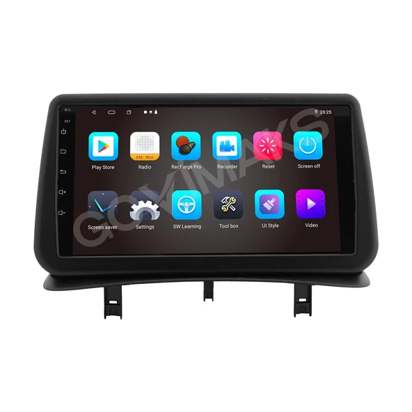 GOVİMAKS RENAULT CLIO 3 2007-2012 8 GB RAM 128 GB HAFIZA ANDROID MULTIMEDIA TEYP - 6