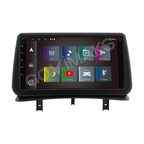 RENAULT CLIO 3 2007-2012 UYUMLU 6 GB RAM 128 GB HAFIZA ANDROID MULTIMEDIA TEYP ürün görseli 1