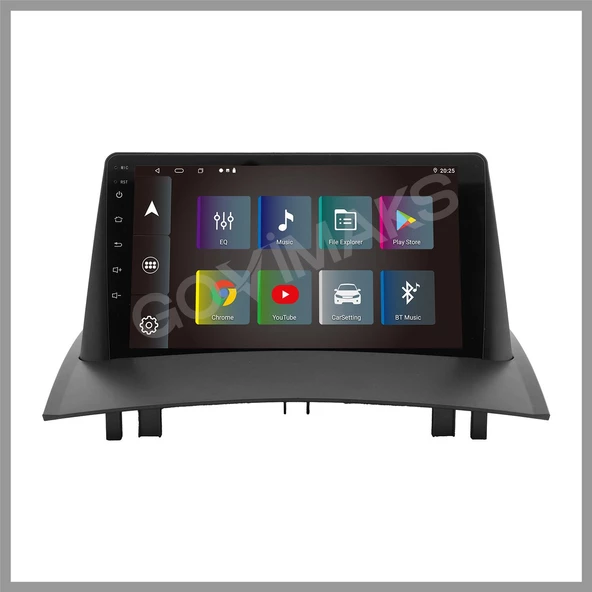 RENAULT MEGANE 2 2004-2009 UYUMLU 8 GB RAM 128 GB HAFIZA ANDROID MULTIMEDIA TEYP - Resim 8