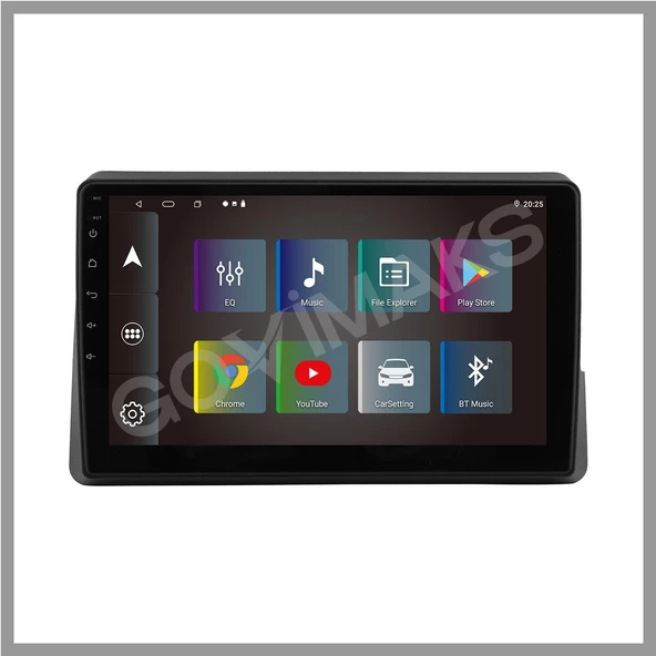 GOVİMAKS RENAULT MASTER 2019-2022 6 GB RAM 128 GB HAFIZA ANDROID MULTIMEDIA TEYP - 9