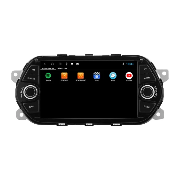GOVİMAKS FIAT EGEA 7 INCH 4 GB RAM 64 GB HAFIZA ANDROID MULTIMEDIA TEYP - 5