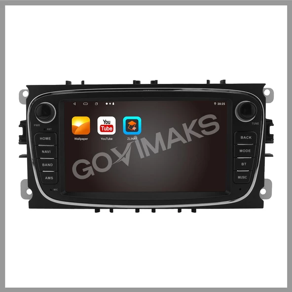 FORD CONNECT-MONDEO-FOCUS UYUMLU SİYAH 4 GB RAM 64 GB HAFIZA ANDROID MULTIMEDIA TEYP - Resim 8