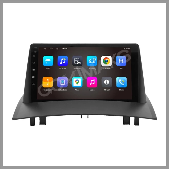 RENAULT MEGANE 2 2004-2009 UYUMLU 8 GB RAM 128 GB HAFIZA ANDROID MULTIMEDIA TEYP - Resim 9