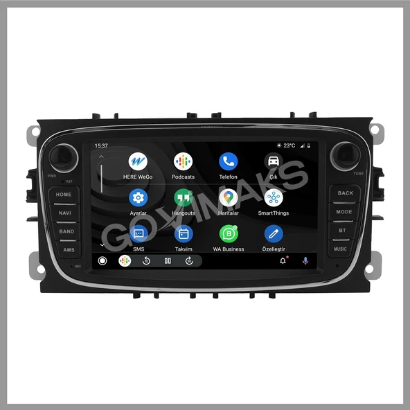 FORD CONNECT-MONDEO-FOCUS UYUMLU SİYAH 4 GB RAM 64 GB HAFIZA ANDROID MULTIMEDIA TEYP - Resim 2