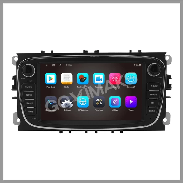 FORD CONNECT-MONDEO-FOCUS UYUMLU SİYAH 4 GB RAM 64 GB HAFIZA ANDROID MULTIMEDIA TEYP - Resim 5