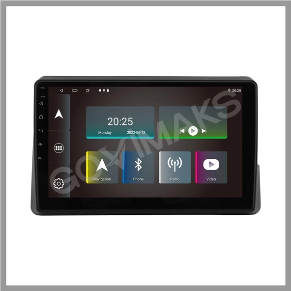 GOVİMAKS RENAULT MASTER 2019-2022 6 GB RAM 128 GB HAFIZA ANDROID MULTIMEDIA TEYP - 8