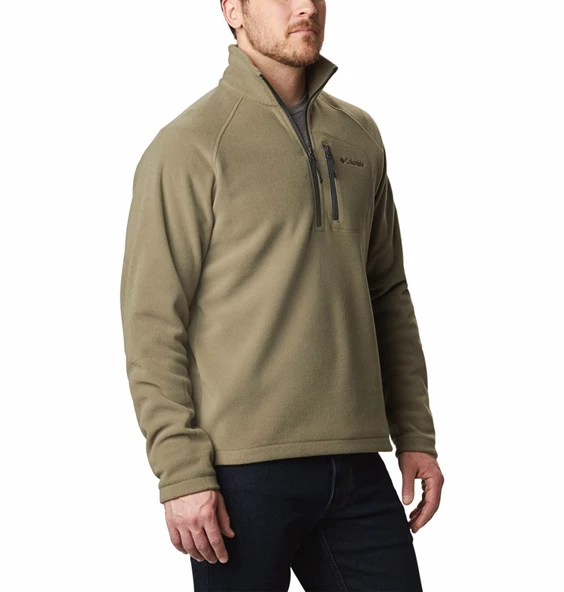 Columbia Fast Trek III Half Zip Fleece Erkek Yarım Fermuarlı Polar Üst XM6410-398 - 4