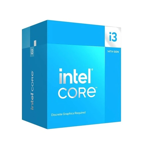 Intel Core i3-14100F 3.5 GHz LGA1700 12 MB Cache 58 W İşlemci ürün görseli 1