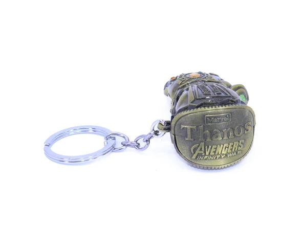 Avengers Thanos'un Eli Metal Açacak/Anahtarlık - Sarı - Resim 3