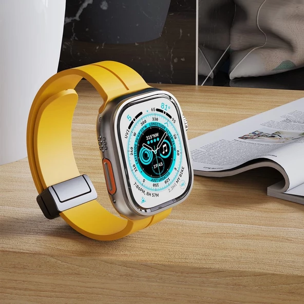 Apple Watch 41mm Kr412 Elegance Stylısh Kordon - 5