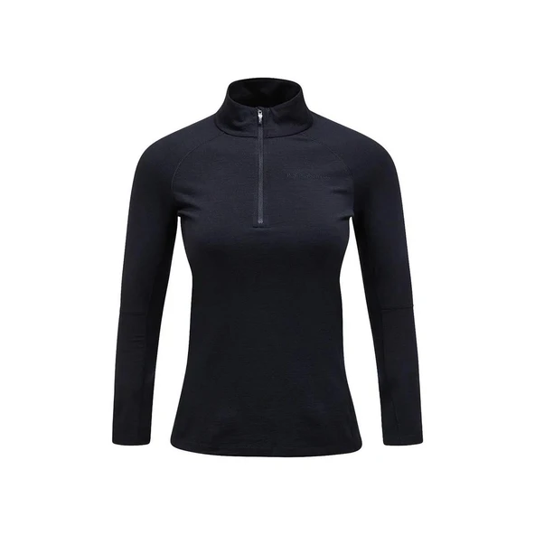 Peak Performance G78068070 W Magic Half Zip Kadın Sweatshirt