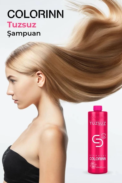 Colorinn Tuzsuz Şampuan 1000 ml