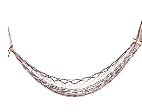 EKONOMİK TEK KİŞİLİK POLYESTER İP HAMAK 90*180 - 4