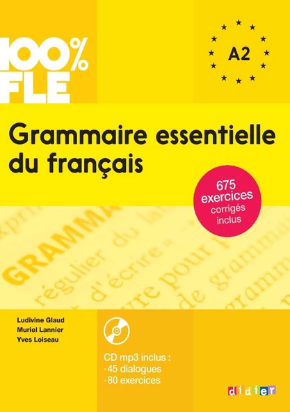 Grammaire essentielle du francais A2  Livre  675 Exercices + Downloadable Audios CD
