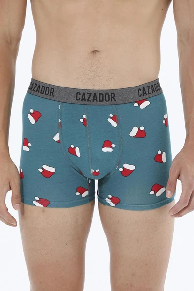 Cazador Erkek Desenli Boxer 9303 Renkli - 2