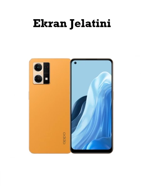 Oppo Reno 7 Lite Uyumlu Ön Body Şeffaf Ultra Ekran Koruyucu Nano Jelatin