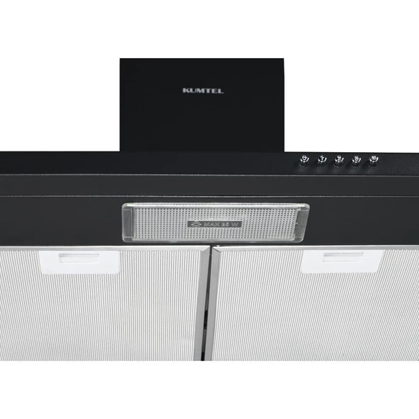 Kumtel Siyah Davlumbaz Dp6-S - Resim 3