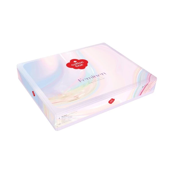 Cotton Box Feminen Çift Kişilik Nevresim Takımı Emery Lacivert - 3