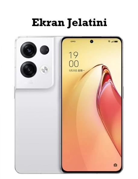 Oppo Reno8 Pro+ Uyumlu Ön Body Şeffaf Ultra Ekran Koruyucu Nano Jelatin ürün görseli