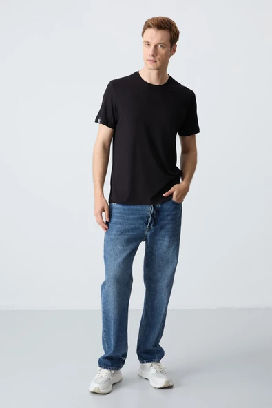 Tommy Life Erkek 0 Yaka T-shirt 87911 - Resim 8