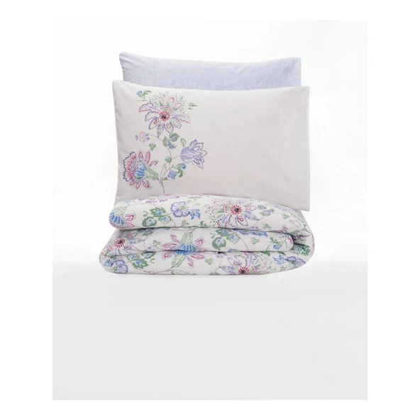 Cotton Box Bohem Tek Kişilik Nevresim Takımı Adsila Mavi - 3